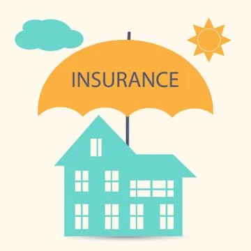 House insurance Stock Illustration