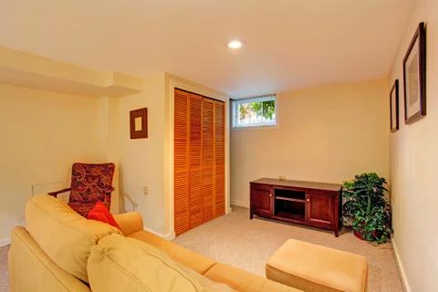 House interior in soft ivory Stock Photos