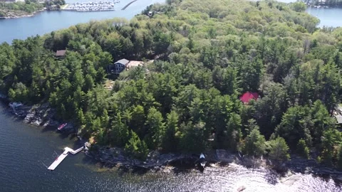 A house in a Island 스톡 동영상 232510932