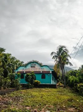 House in the jungle Stock Photos