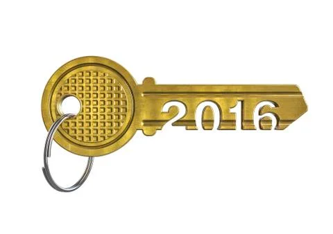 House key 2016 Stock Illustration