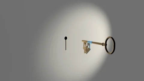 House Key Stock Footage 88480380