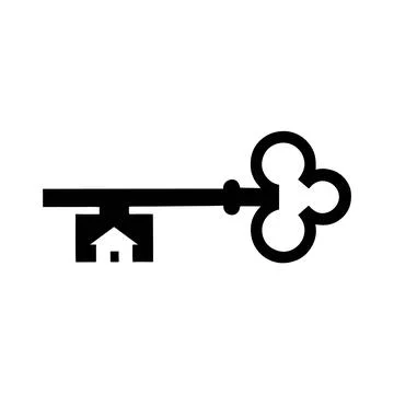 House key icon Stock Illustration