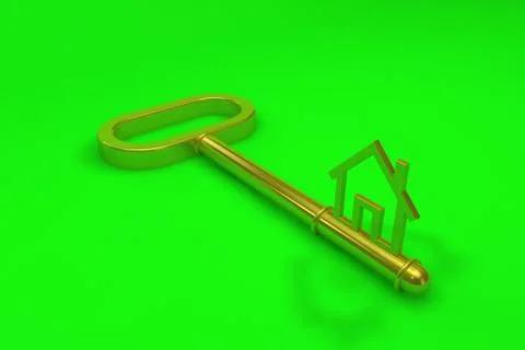 House key Stock Illustration