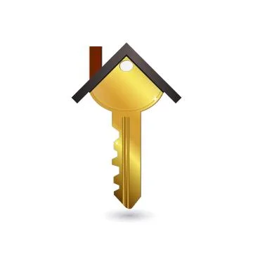 House Key Stock Illustration
