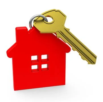 The house key Stock Illustration