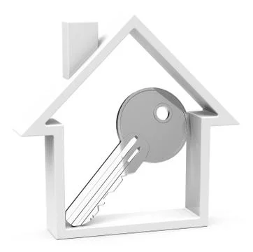 The house key Stock Illustration