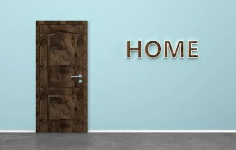 House key with keychains - Illustration Stock Illustration
