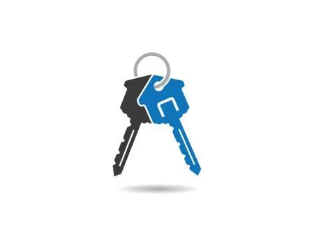 House key symbol Stock Illustration