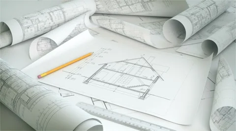 House keys on the documents Video stock 52840868