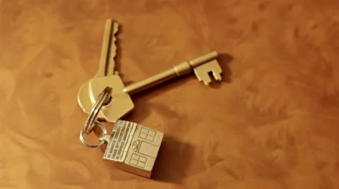 House Keys Stock Footage