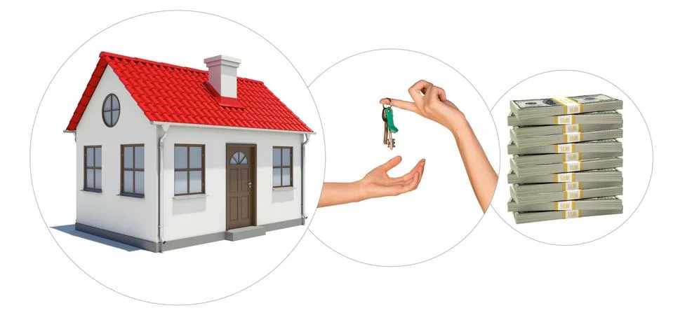 House with keys Illustration