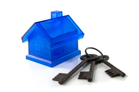 House with keys Stock Photos