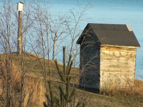 House By the Lake 01 Vídeo Stock 357068