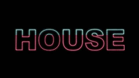 House LEDS 02 Stock Footage 33081844
