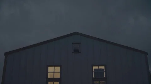 House Lights at Night 스톡 동영상 85438491