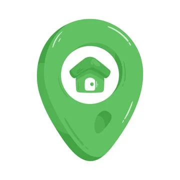House location Stock Illustration