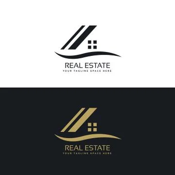 House logo design concept vector Stock Illustration