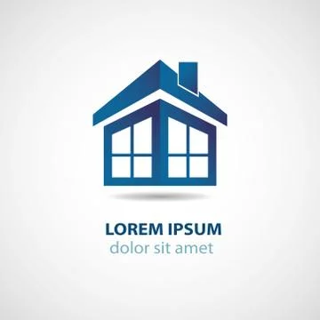 House logo design Stock Illustration