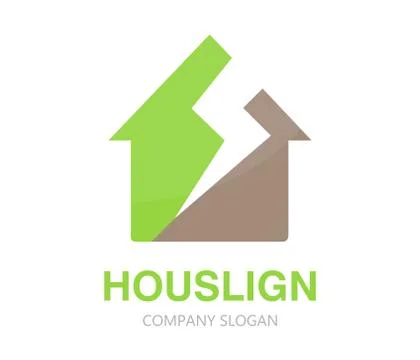 House logo design template Stock Illustration
