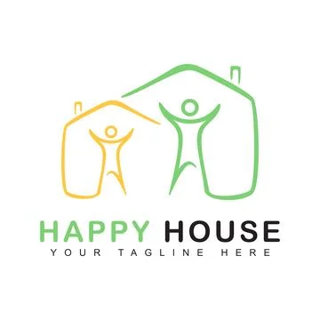 House logo design template Stock Illustration