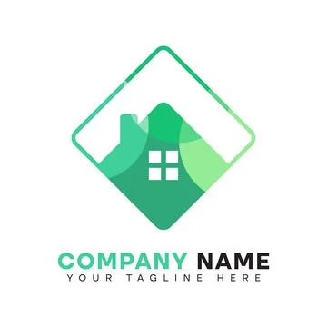House logo template Stock-Illustration