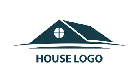 House logo. Vector illustration Illustrazione stock