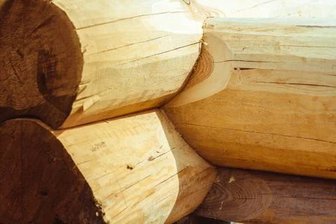 House of lumber Stock Photos
