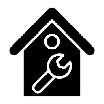 House maintenance Vector Icon Design Illustration Stock Illustration