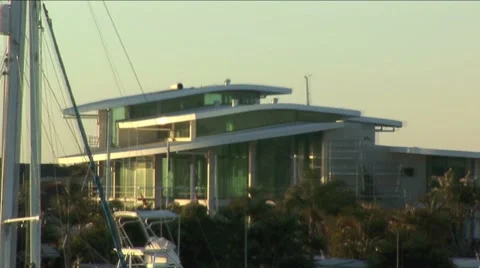House Marina Stock Footage 8655284