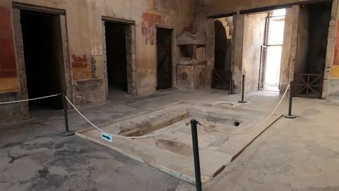 House of the Menander Vídeos de archivo 147932643