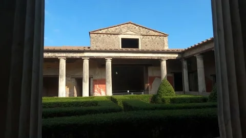 House of the Menander Vídeos de archivo 147932662