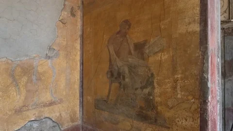 House of the Menander Vídeos de archivo 147932917