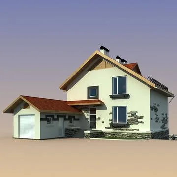 House (mod.02) 3D Model