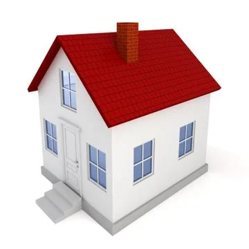 House model Stock Illustration
