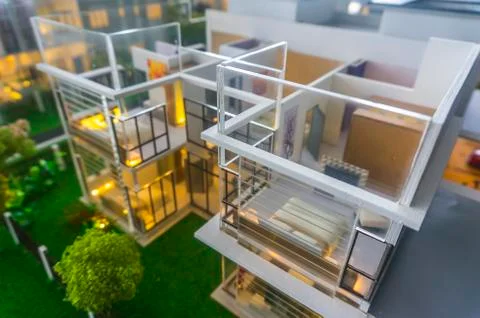 House model Stock Photos