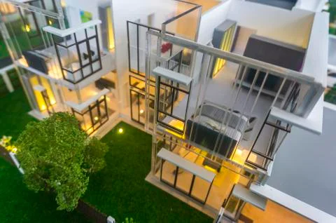 House model Stock Photos