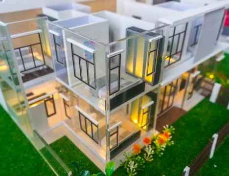 House model Foto stock