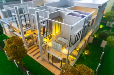 House model Foto stock