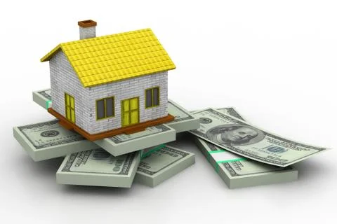 House Mortgage Illustrazione stock