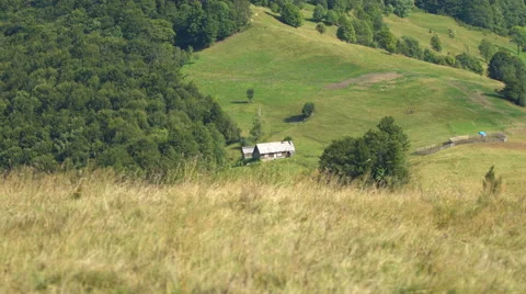 House in the mountain Stock Footage 67389971