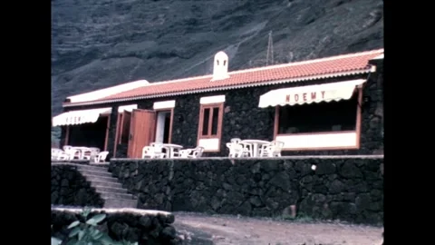 House by the Mountain Stock Footage 278217335