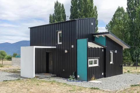 The house in the mountain Stock Photos