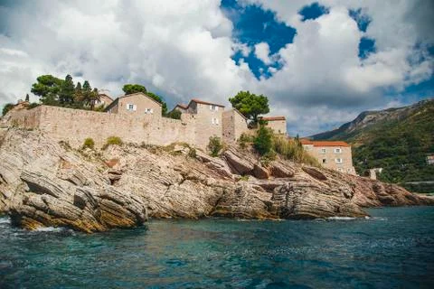 House in the mountains Stock Photos