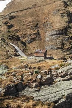 House in the Mountains Stock Photos