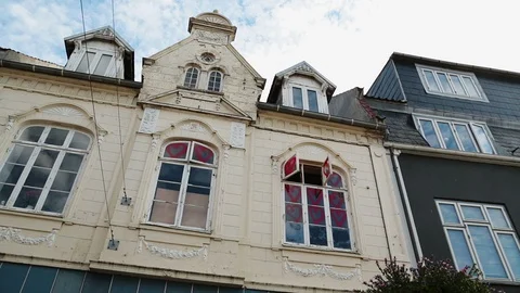 House in Nakskov Stock Footage 129687259