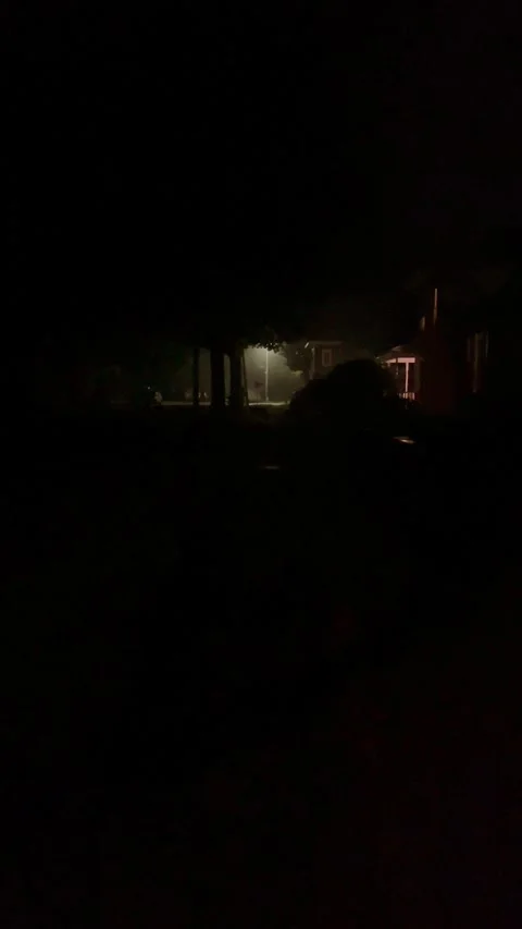 House at night Video stock 279520691