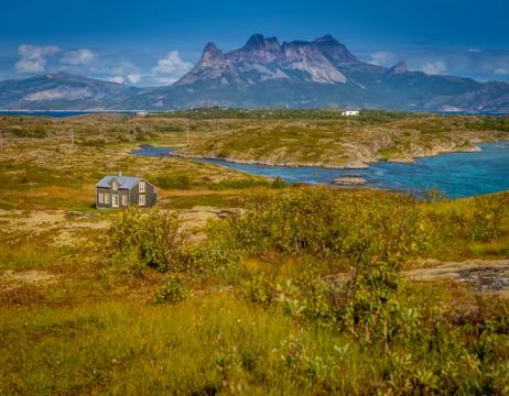 A house in Norway Stock Photos
