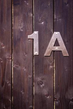 House number 1A Stock Photos