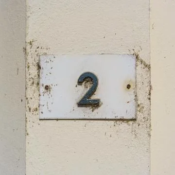 House number 2 Stock Photos